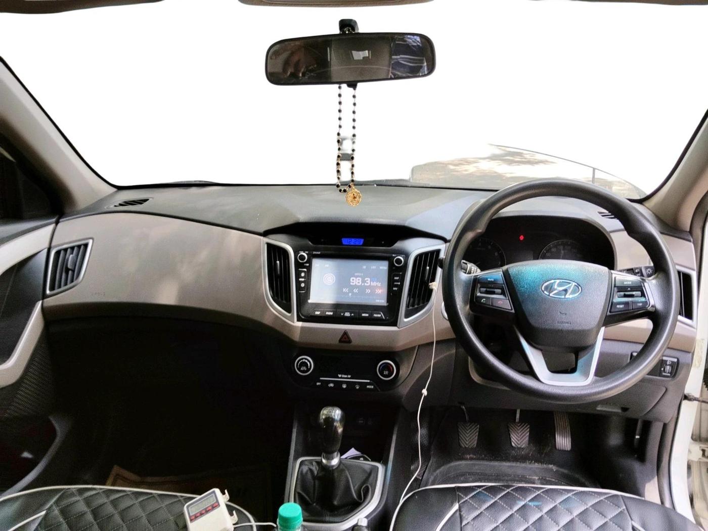 2017 Hyundai Creta SX PLUS 1.6 PETROL, Petrol, Manual, 1,01,531 km, interior
