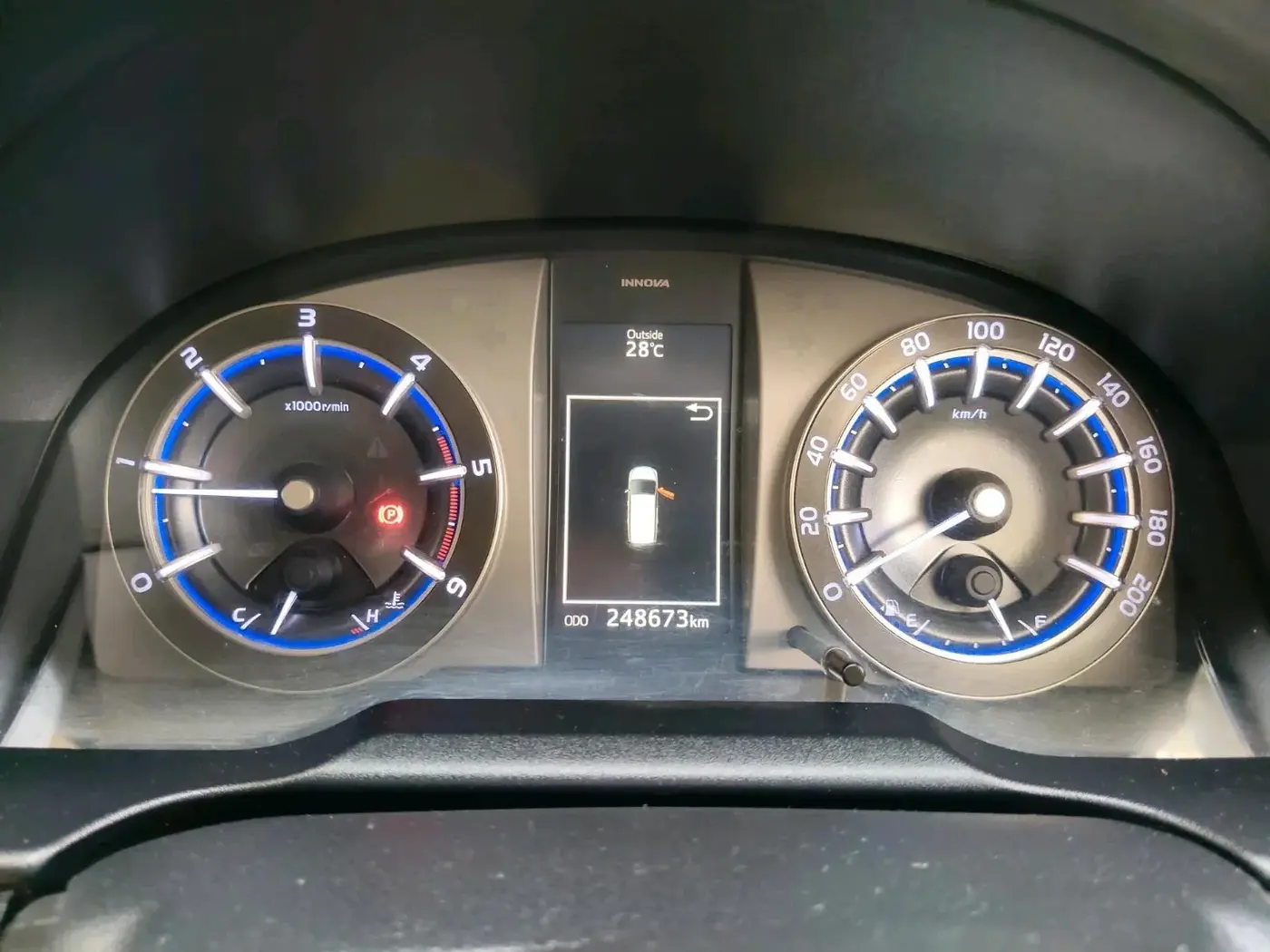 2019 Toyota Innova Crysta 2.4 VX 7 STR, Diesel, Manual, 2,49,180 km, interior
