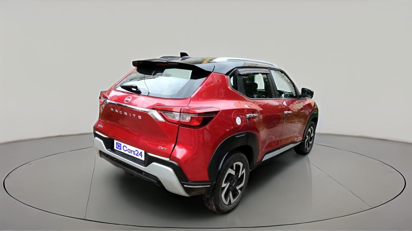 2022 Nissan MAGNITE XV TURBO CVT DUAL TONE, Petrol, Automatic, 41,125 km, exterior
