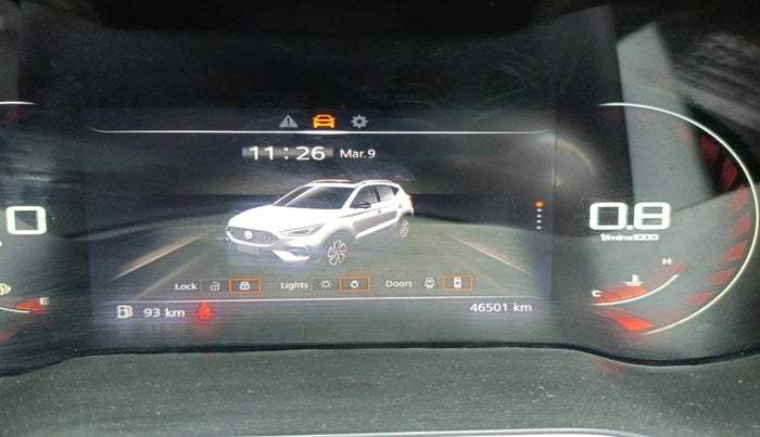 2023 MG ASTOR  SMART BLACK STORM EDITION , Petrol, Manual, 46,501 km, interior