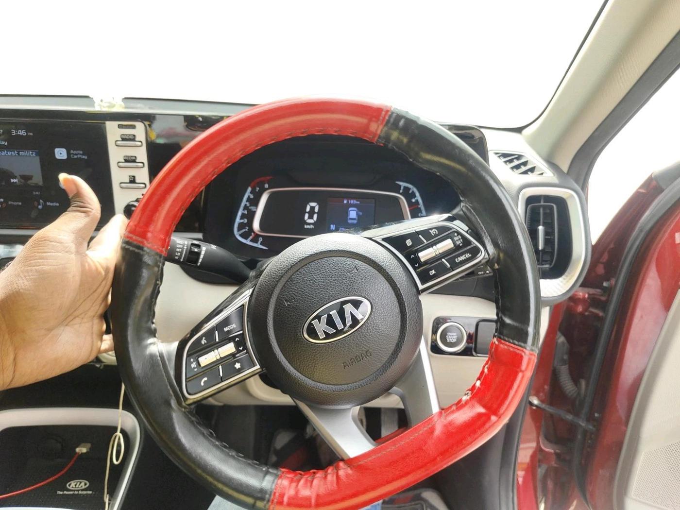 2020 KIA SONET HTX 1.0 IMT, Petrol, Manual, 56,914 km, interior