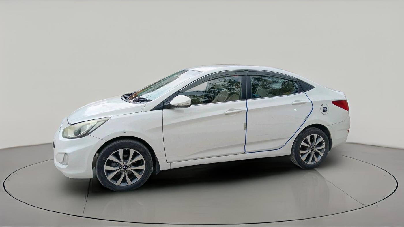 2014 Hyundai Verna FLUIDIC 1.6 CRDI SX, Diesel, Manual, 90,577 km, exterior