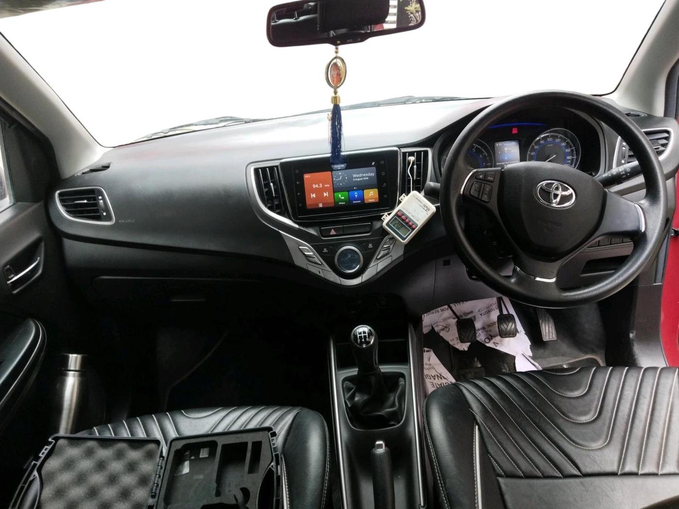 2020 Toyota Glanza G, Petrol, Manual, 39,288 km, interior