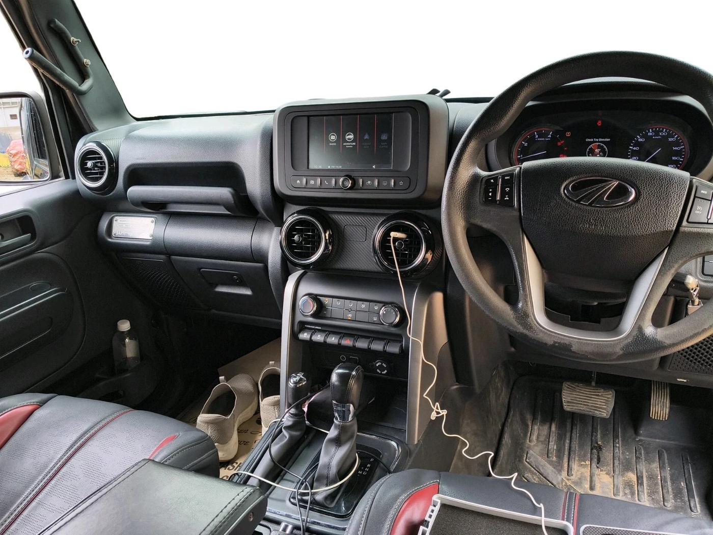 2022 Mahindra Thar LX D AT 4WD HT, Diesel, Automatic, 58,651 km, interior