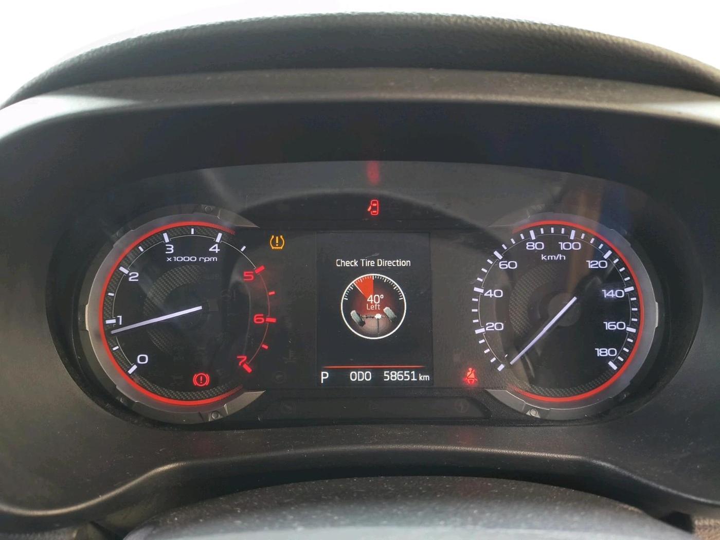 2022 Mahindra Thar LX D AT 4WD HT, Diesel, Automatic, 58,651 km, interior