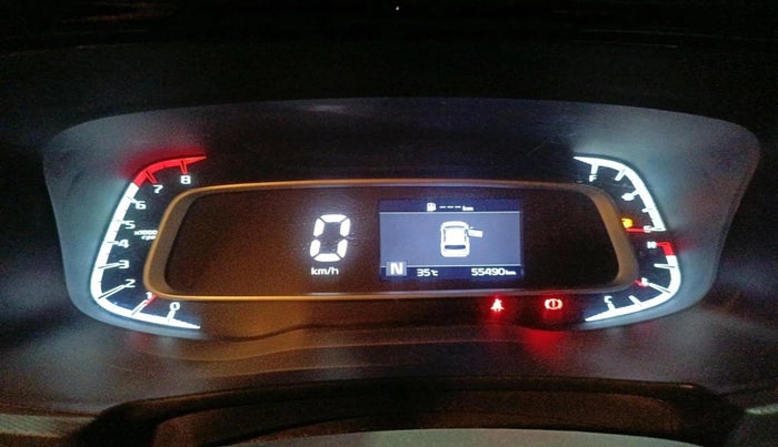 2021 KIA SONET HTX 1.0 IMT, Petrol, Manual, 55,490 km, interior