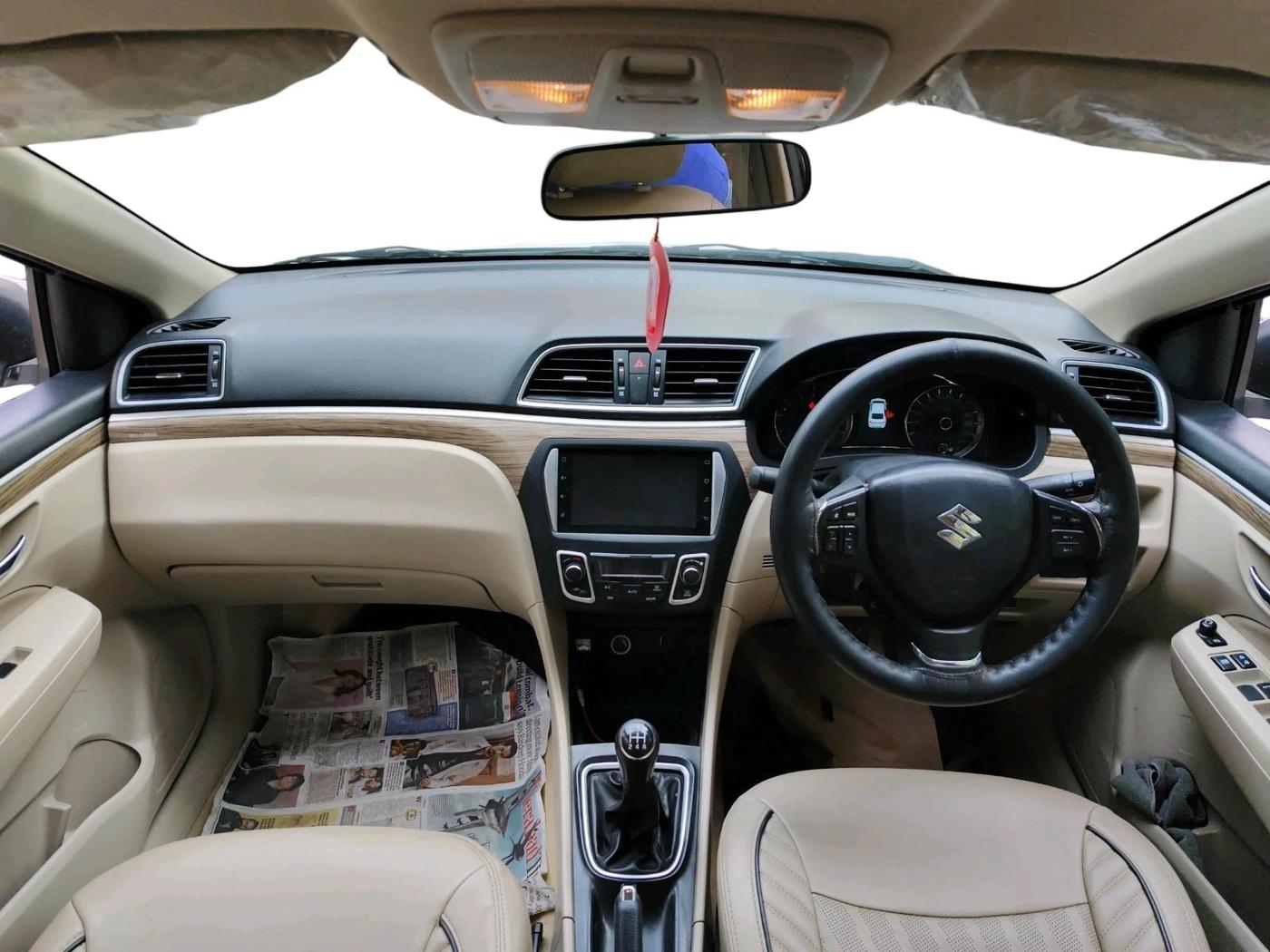 2023 Maruti Ciaz ZETA 1.5 SHVS MT PETROL, Petrol, Manual, 55,886 km, interior