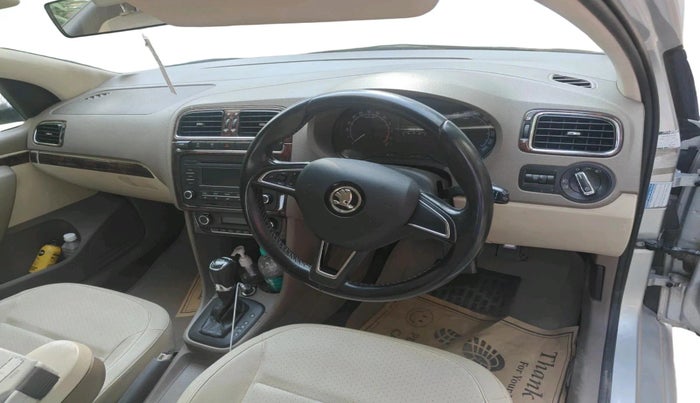 2015 Skoda Rapid 1.5 TDI CR ELEGANCE PLUS AT, Diesel, Automatic, 1,30,215 km, interior