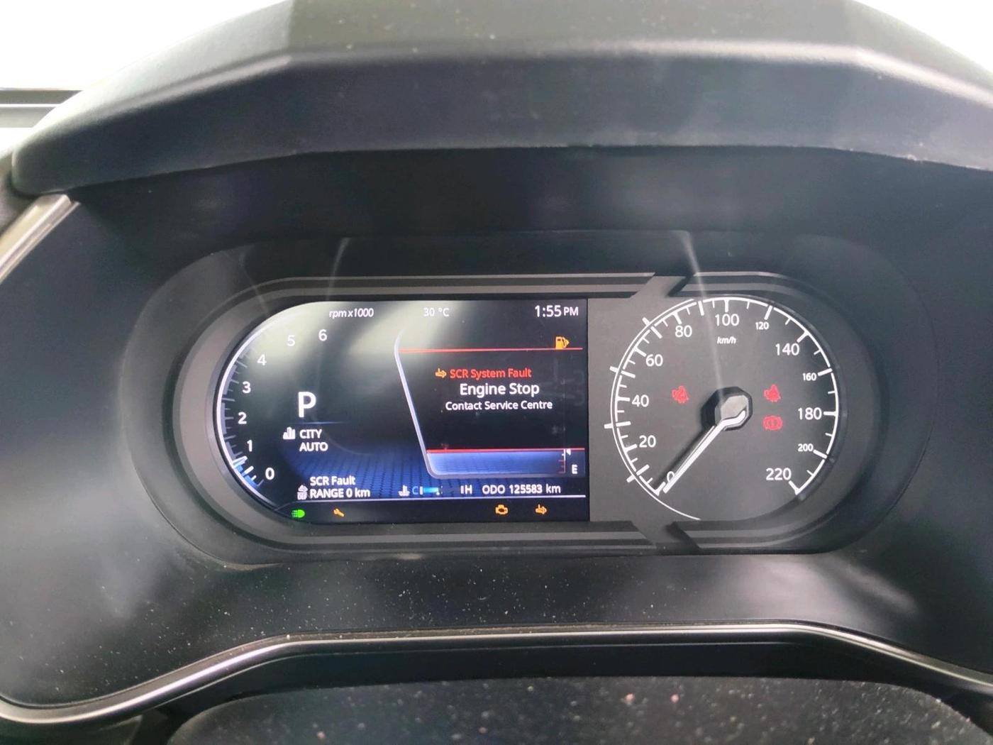 2020 Tata Harrier XZA PLUS 2.0L DUAL TONE, Diesel, Automatic, 1,25,583 km, interior