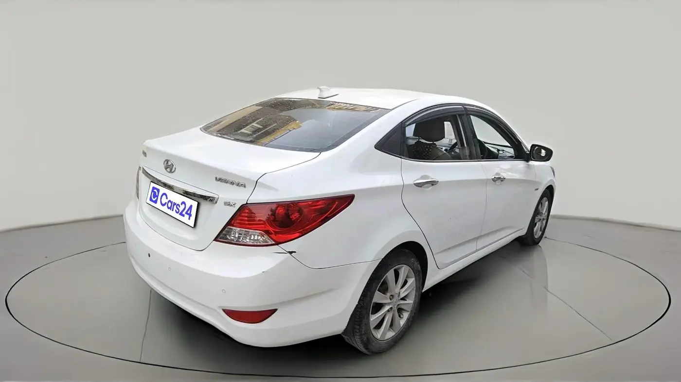 2012 Hyundai Verna FLUIDIC 1.6 VTVT SX OPT, Petrol, Manual, 1,00,866 km, exterior