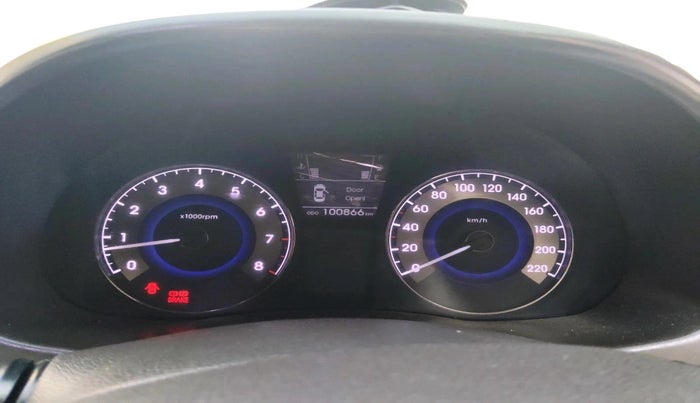 2012 Hyundai Verna FLUIDIC 1.6 VTVT SX OPT, Petrol, Manual, 1,00,866 km, interior
