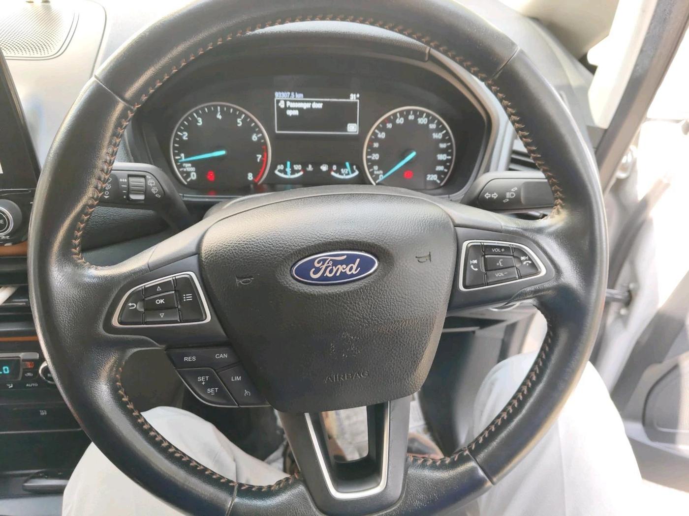 2020 Ford Ecosport TITANIUM 1.5 SPORTS(SUNROOF) PETROL, Petrol, Manual, 93,307 km, interior