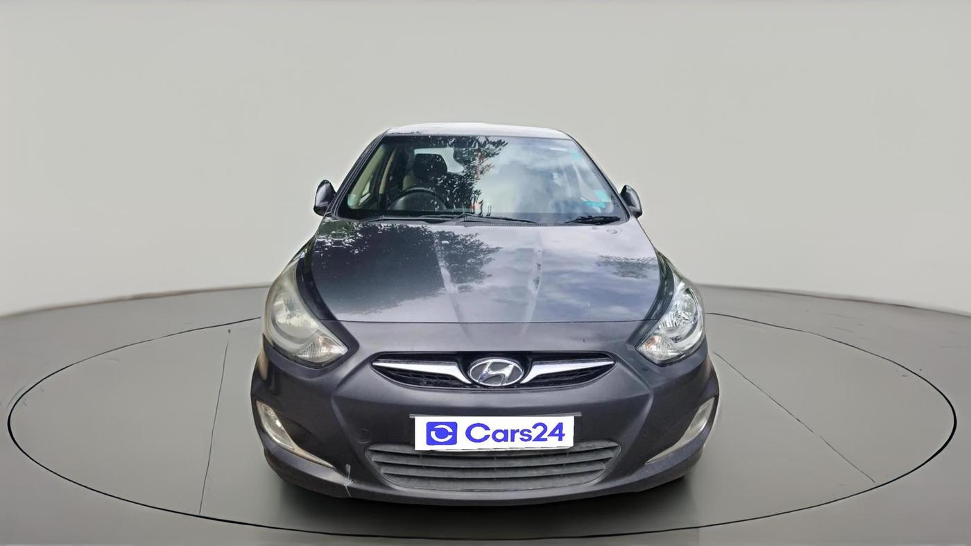 2012 Hyundai Verna FLUIDIC 1.6 VTVT SX AT, Petrol, Automatic, 63,479 km, exterior