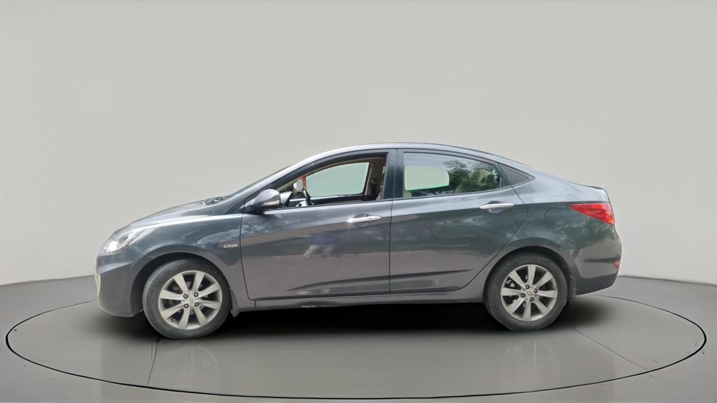 2012 Hyundai Verna FLUIDIC 1.6 VTVT SX AT, Petrol, Automatic, 63,479 km, exterior