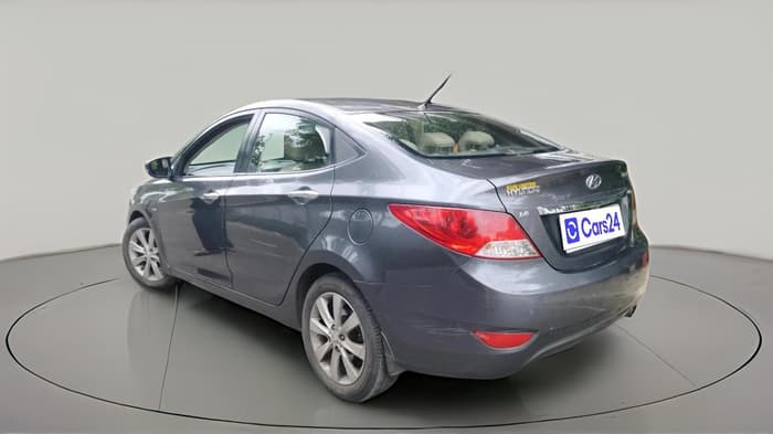 2012 Hyundai Verna FLUIDIC 1.6 VTVT SX AT, Petrol, Automatic, 63,479 km, exterior
