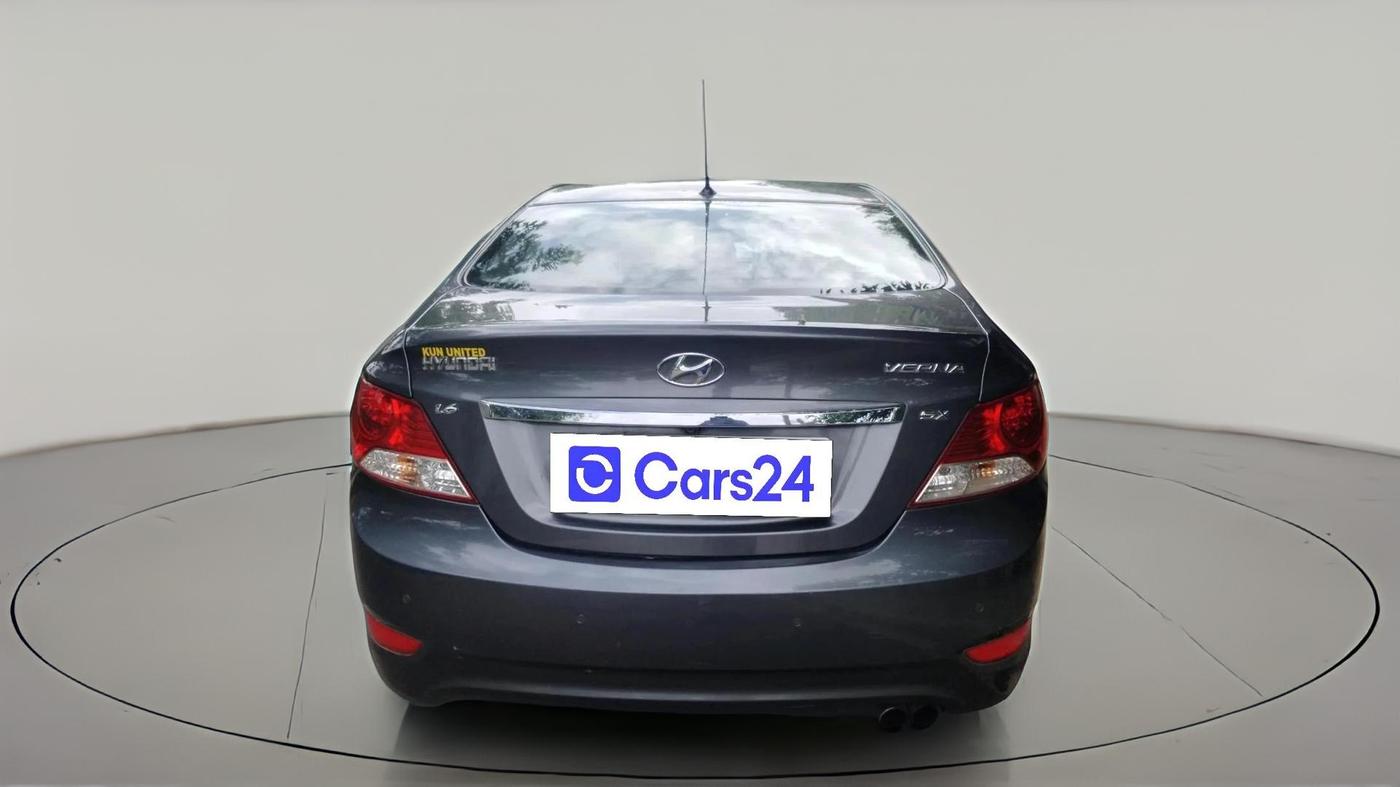 2012 Hyundai Verna FLUIDIC 1.6 VTVT SX AT, Petrol, Automatic, 63,479 km, exterior