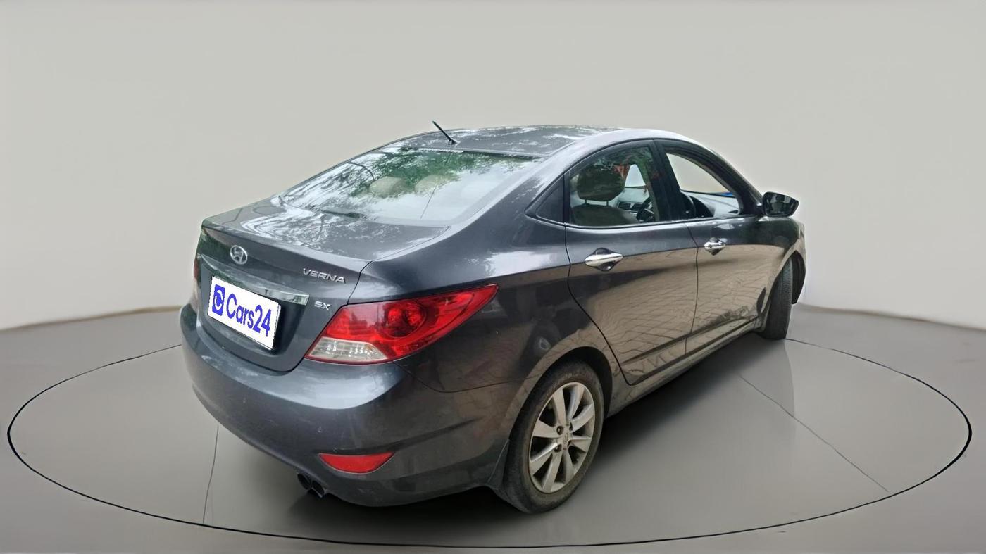 2012 Hyundai Verna FLUIDIC 1.6 VTVT SX AT, Petrol, Automatic, 63,479 km, exterior