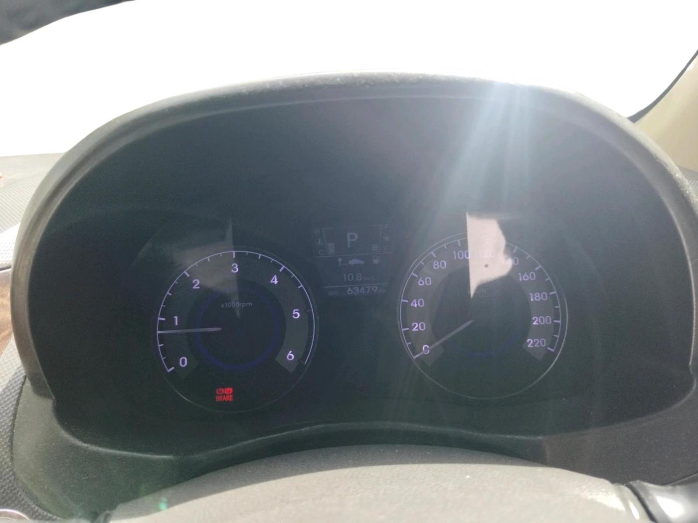 2012 Hyundai Verna FLUIDIC 1.6 VTVT SX AT, Petrol, Automatic, 63,479 km, interior