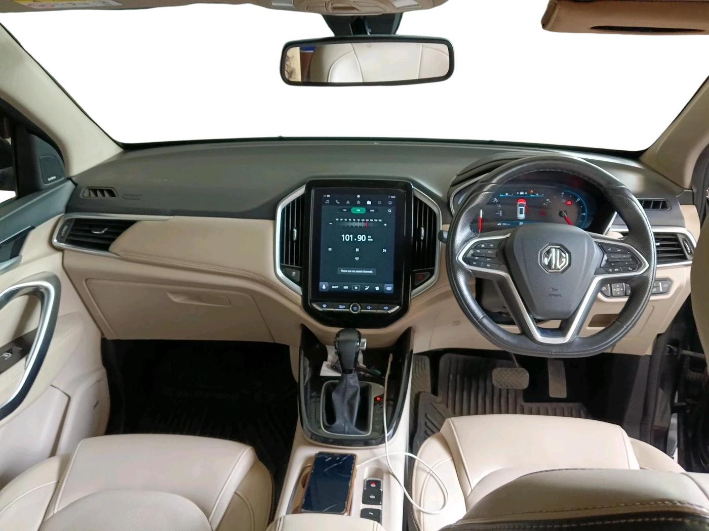2021 MG HECTOR SHARP 1.5 PETROL CVT, Petrol, Automatic, 35,219 km, interior
