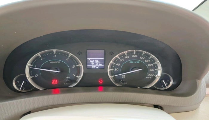 2016 Maruti Ertiga ZDI + SHVS, Diesel, Manual, 75,161 km, interior