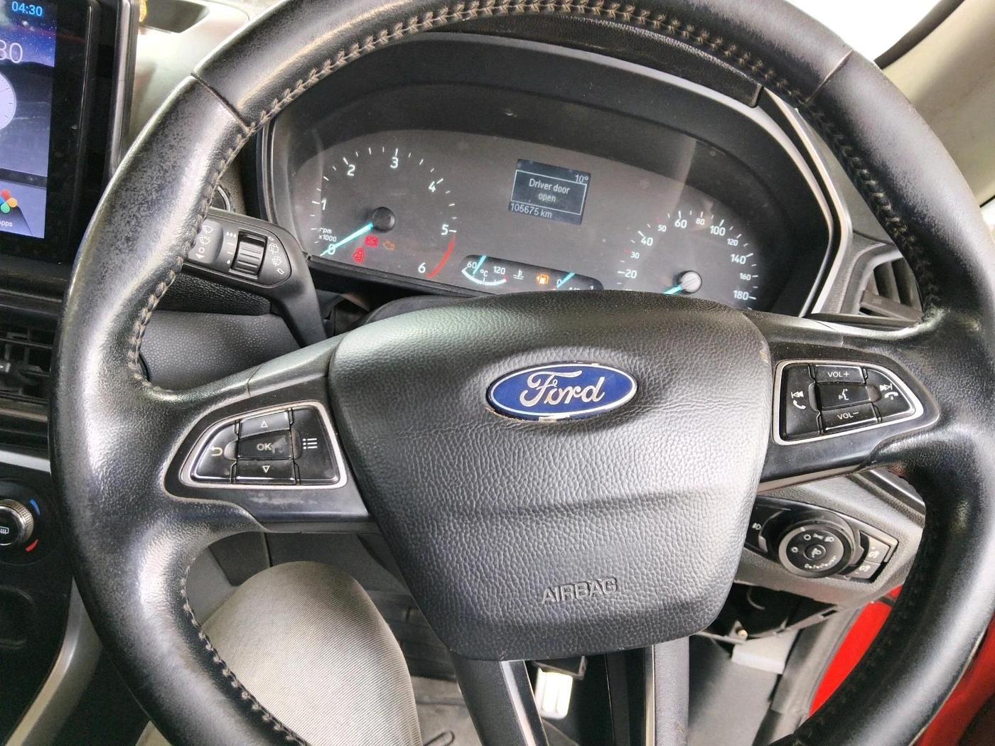 2018 Ford Ecosport TITANIUM 1.5L DIESEL, Diesel, Manual, 1,05,675 km, interior