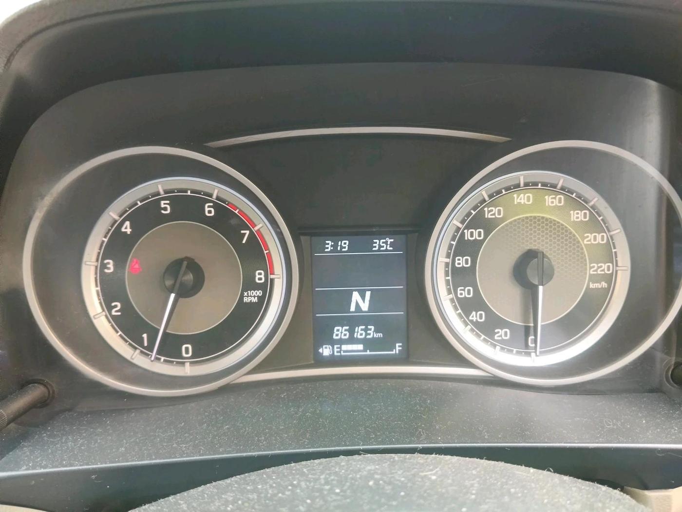 2017 Maruti Dzire ZXI PLUS AMT, Petrol, Automatic, 86,163 km, interior