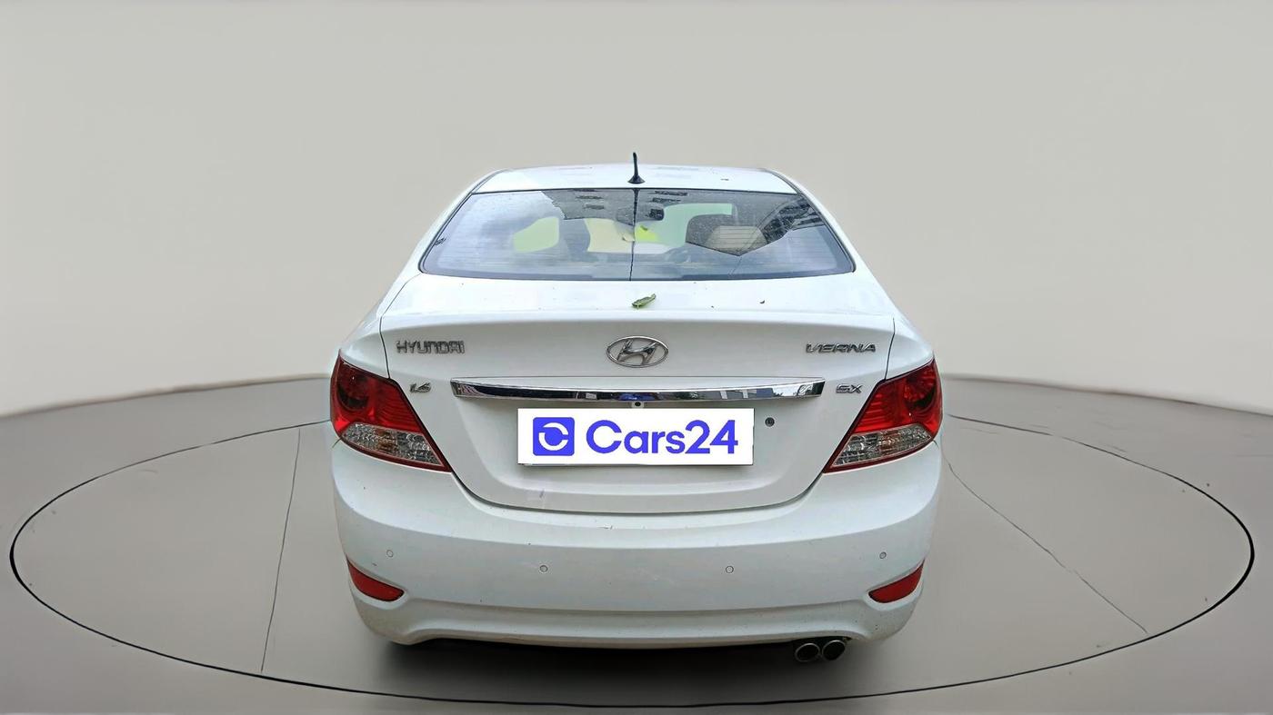 2012 Hyundai Verna FLUIDIC 1.6 VTVT SX, Petrol, Manual, 92,417 km, exterior