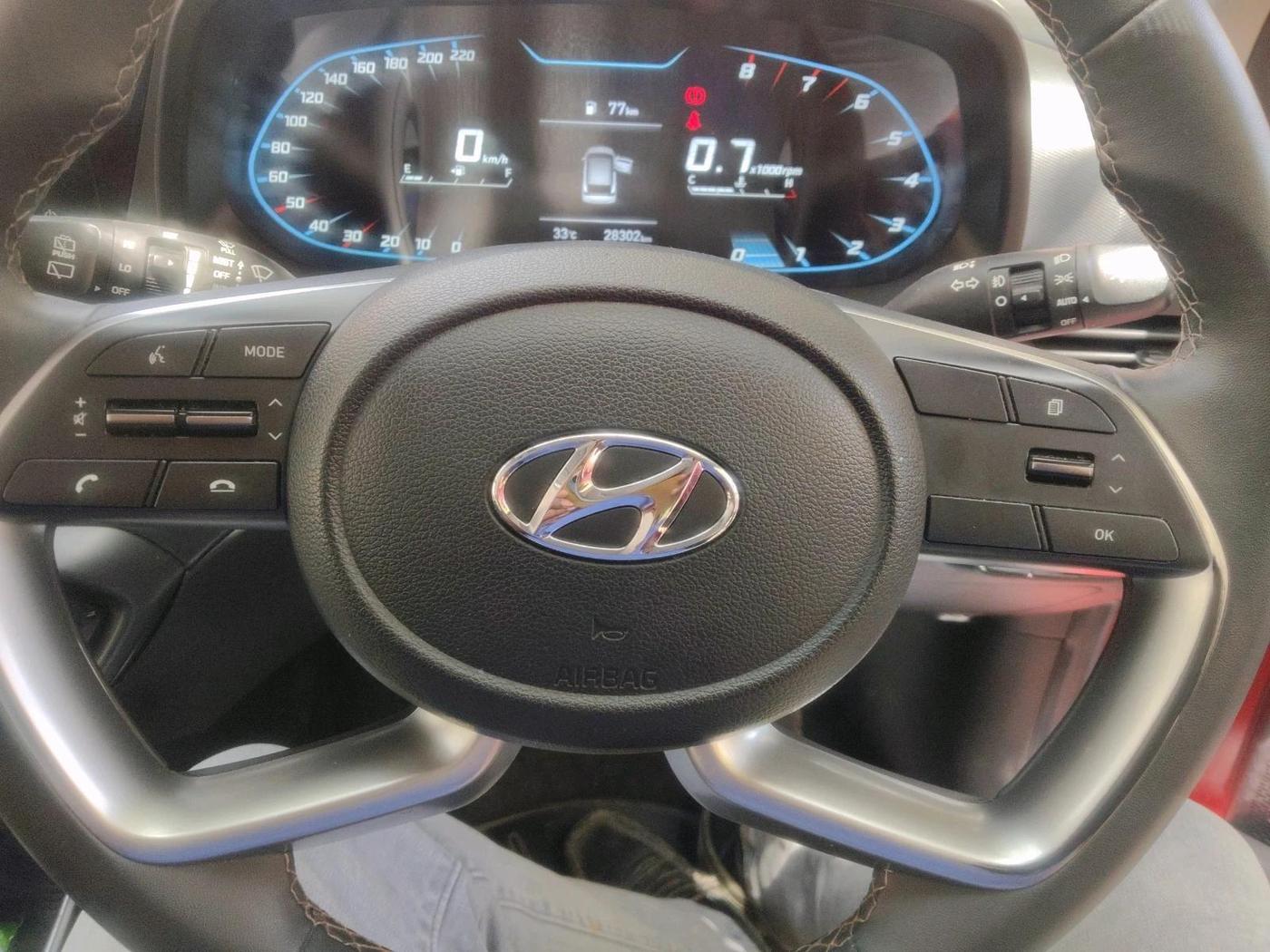 2022 Hyundai NEW I20 ASTA 1.2 MT, Petrol, Manual, 28,302 km, interior