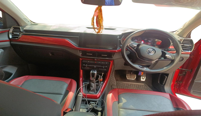 2023 Skoda KUSHAQ MONTE CARLO 1.5L TSI DSG, Petrol, Automatic, 15,565 km, interior