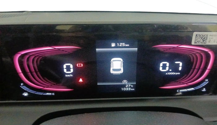 2025 KIA SELTOS  HTE 1.5 PETROL MT, Petrol, Manual, 1,033 km, interior