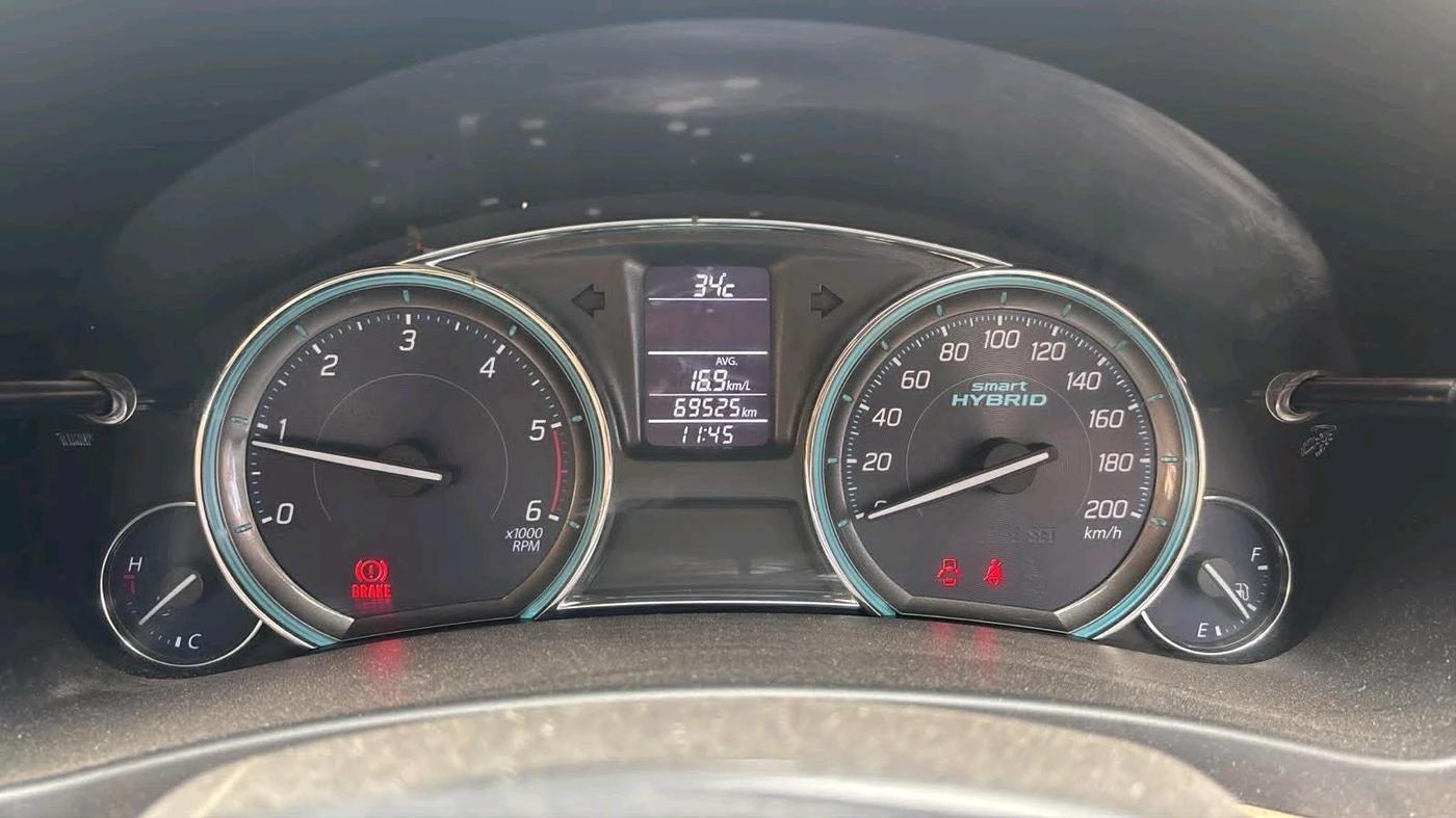 2017 Maruti Ciaz DELTA DIESEL 1.3, Diesel, Manual, 69,525 km, interior