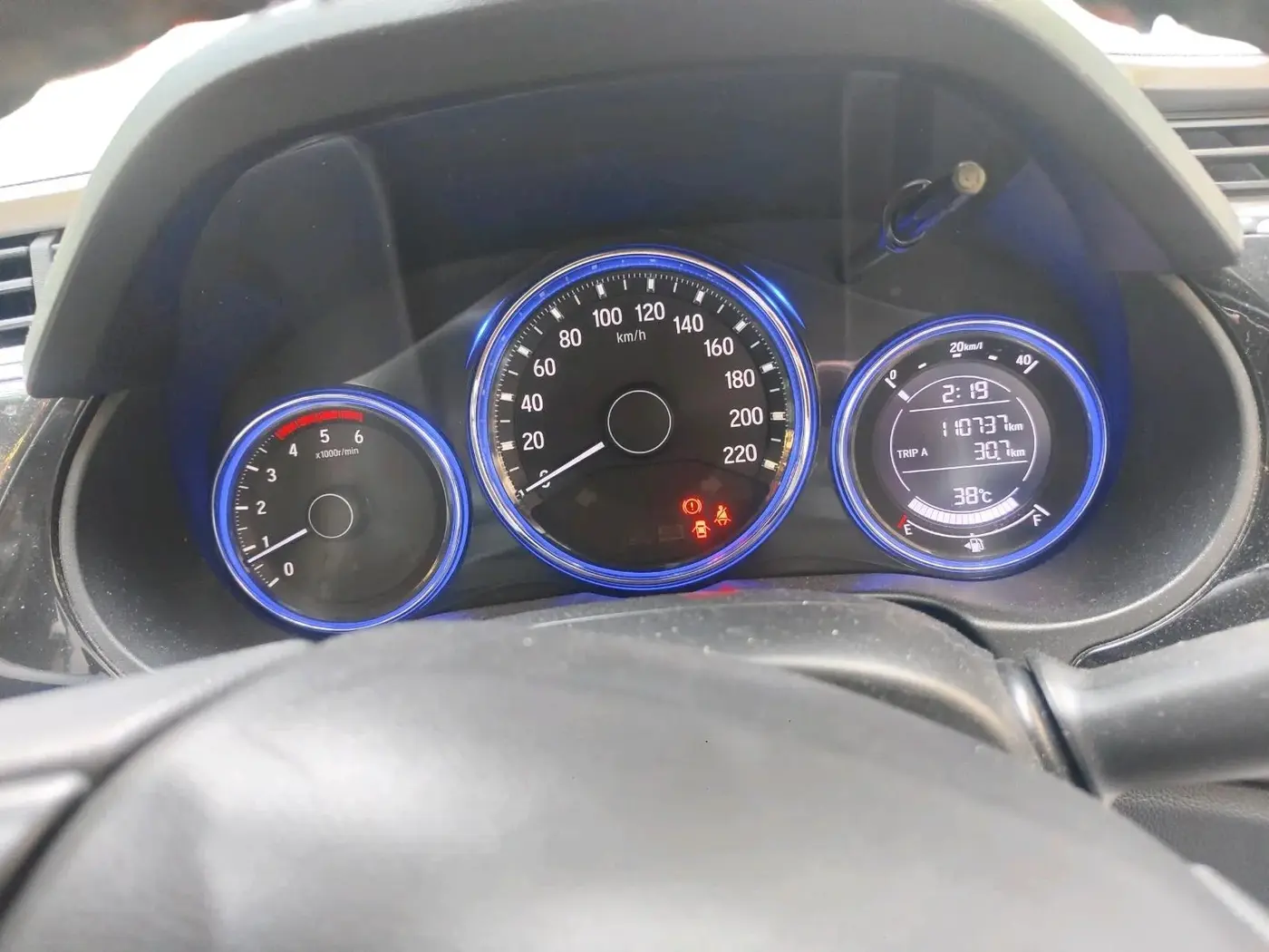 2016 Honda City 1.5L I-DTEC SV, Diesel, Manual, 1,10,737 km, interior