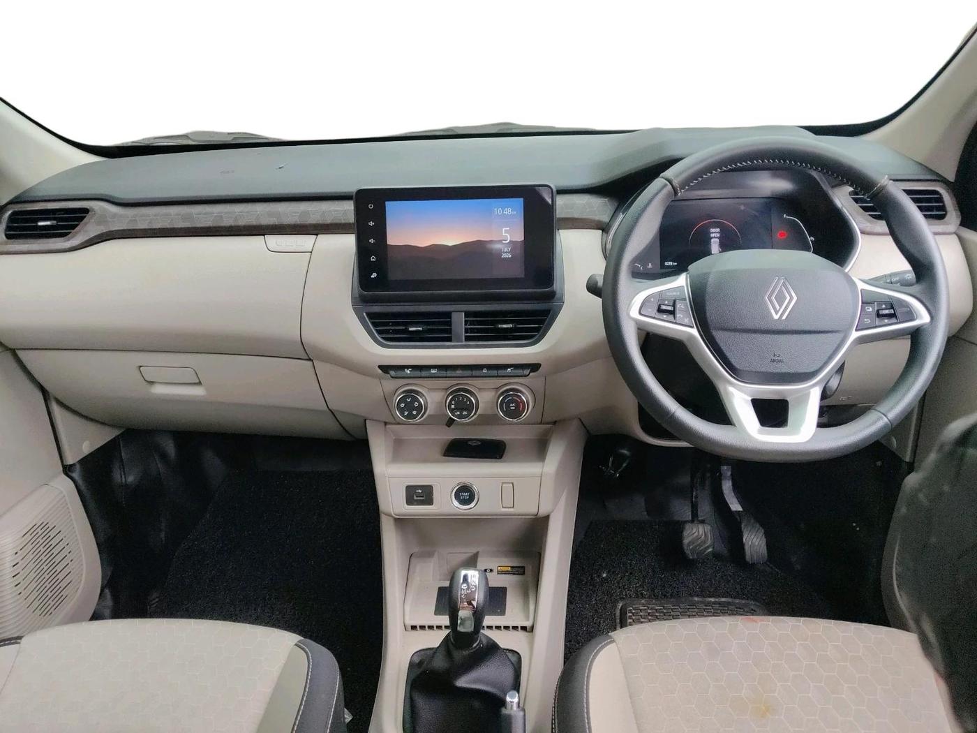 2026 Renault TRIBER Emotion EASY-R AMT, Petrol, Automatic, 3,278 km, interior