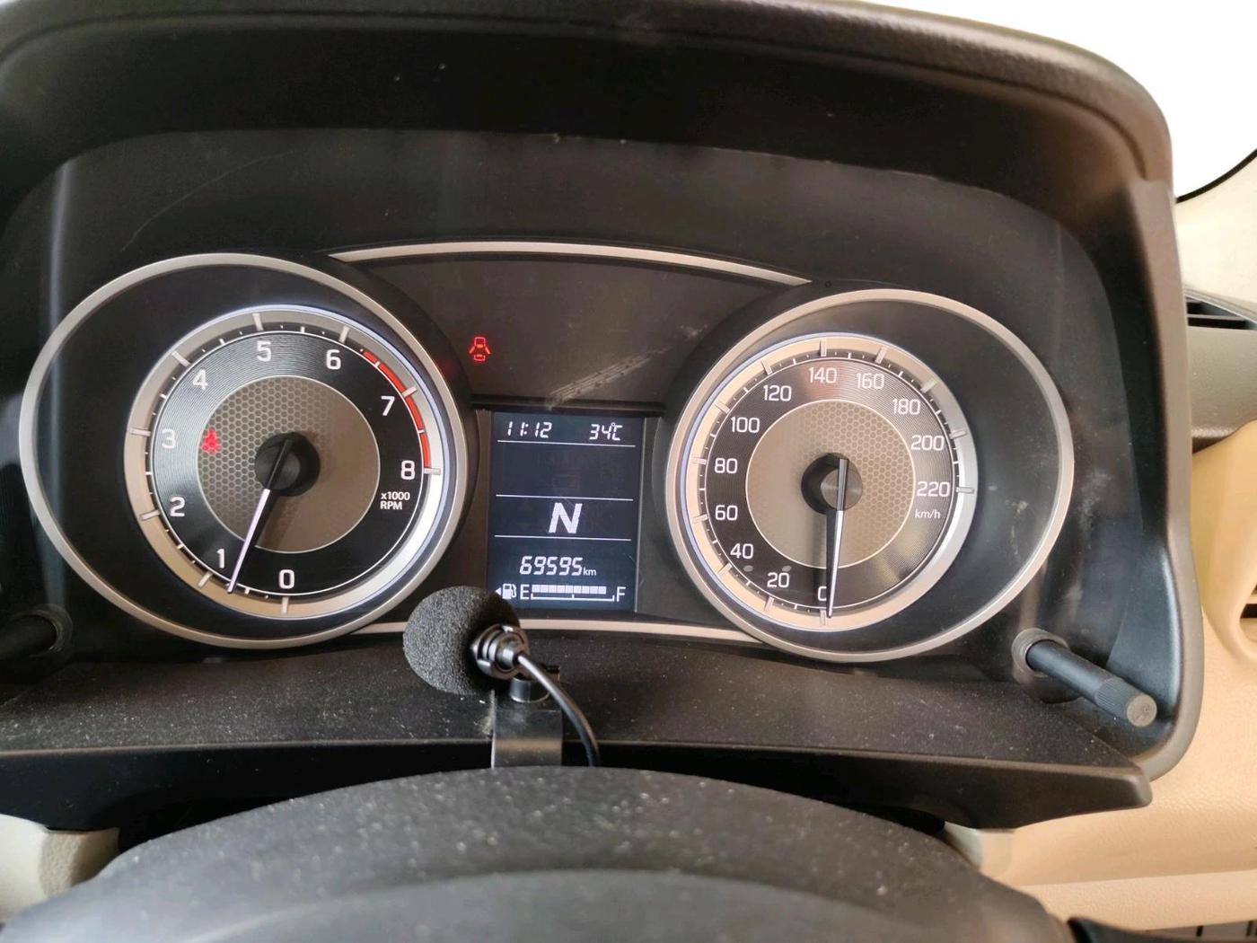 2019 Maruti Dzire ZXI AMT, Petrol, Automatic, 69,595 km, interior