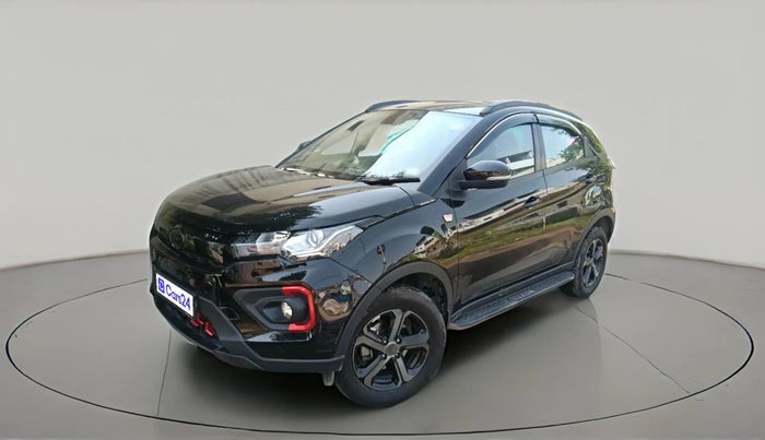 2023 Tata NEXON XZA PLUS LUX SUNROOF RED DARK PETROL, Petrol, Automatic, 43,693 km, exterior