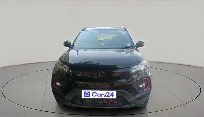 2023 Tata NEXON XZA PLUS LUX SUNROOF RED DARK PETROL, Petrol, Automatic, 43,693 km, exterior