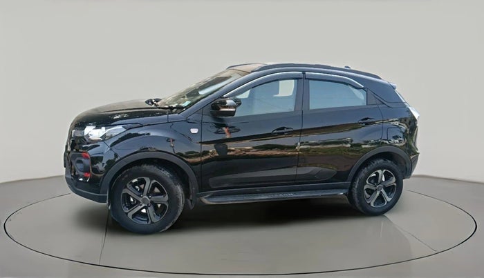 2023 Tata NEXON XZA PLUS LUX SUNROOF RED DARK PETROL, Petrol, Automatic, 43,693 km, exterior