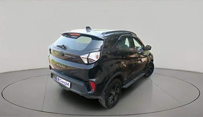 2023 Tata NEXON XZA PLUS LUX SUNROOF RED DARK PETROL, Petrol, Automatic, 43,693 km, exterior