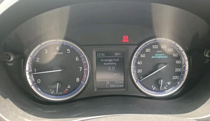 2021 Maruti S Cross DELTA 1.5, Petrol, Manual, 61,000 km, interior