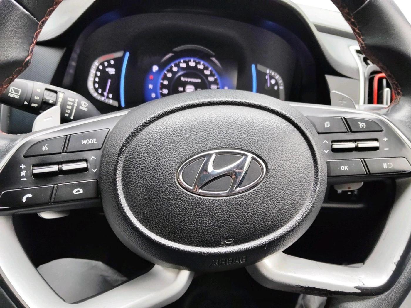 2020 Hyundai Creta SX (O) 1.4 TURBO DCT, Petrol, Automatic, 1,07,925 km, interior