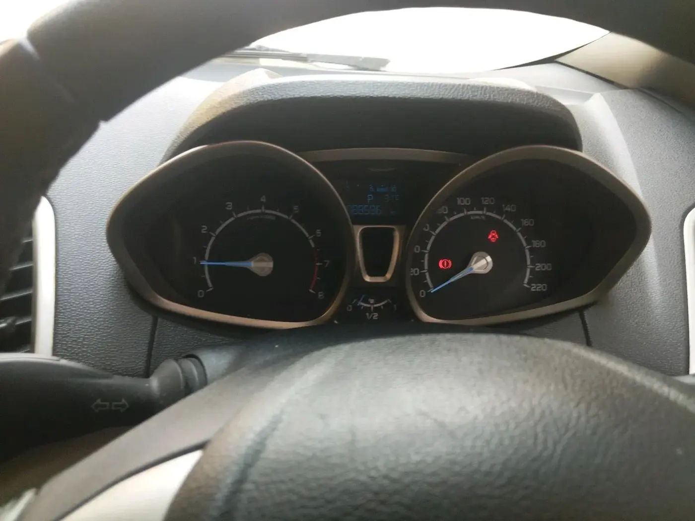 2014 Ford Ecosport TITANIUM 1.5L PETROL AT, Petrol, Automatic, 88,596 km, interior