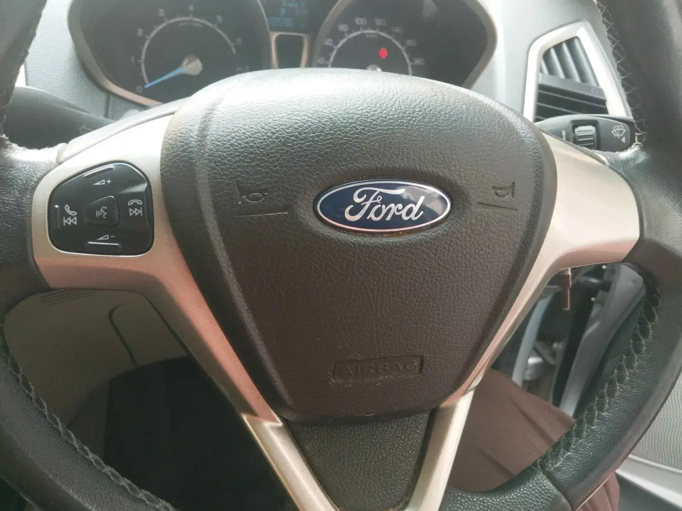 2014 Ford Ecosport TITANIUM 1.5L PETROL AT, Petrol, Automatic, 88,596 km, interior