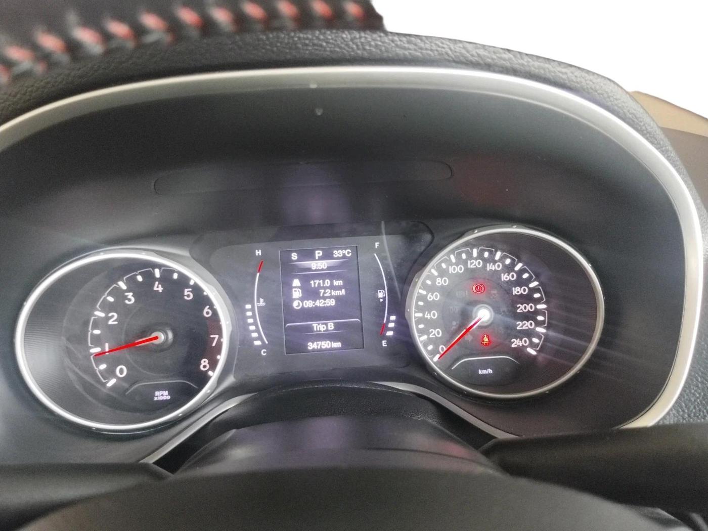 2019 Jeep Compass LIMITED 1.4 PETROL AT, Petrol, Automatic, 34,750 km, interior