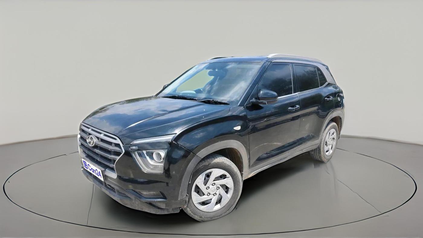 2021 Hyundai Creta E 1.5 DIESEL, Diesel, Manual, 1,20,398 km, exterior