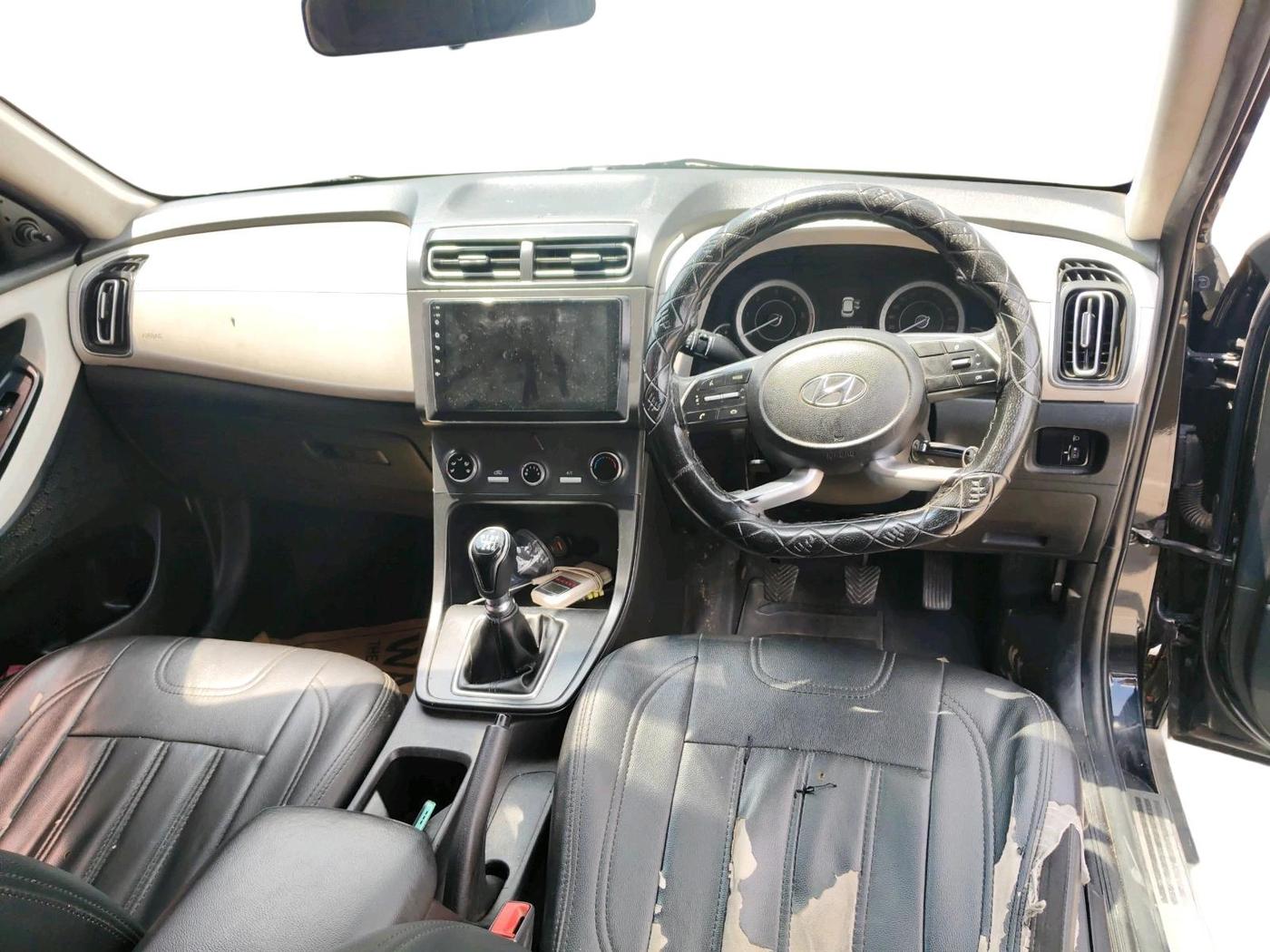 2021 Hyundai Creta E 1.5 DIESEL, Diesel, Manual, 1,20,398 km, interior