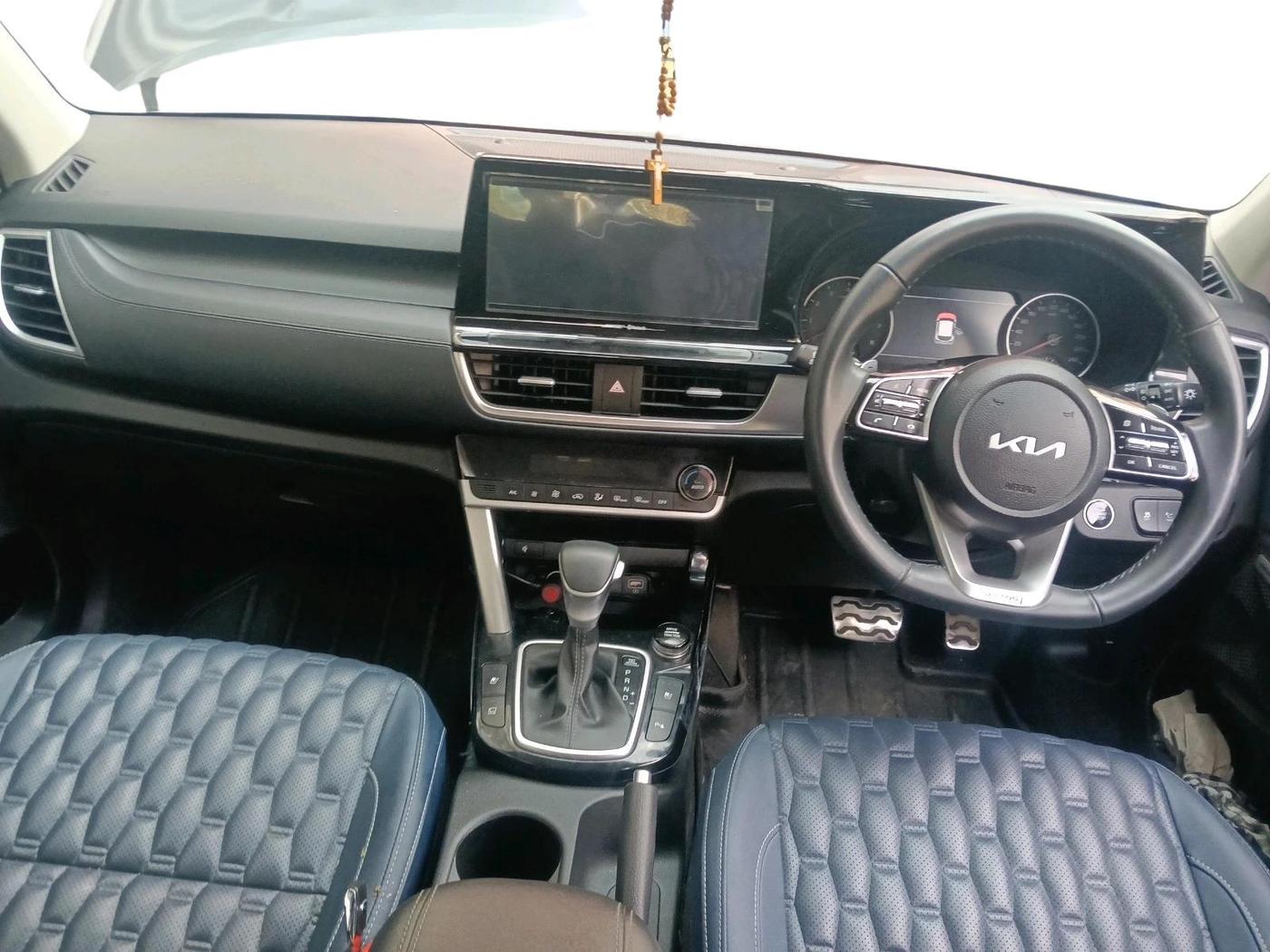 2023 KIA SELTOS X LINE 1.4 DCT, Petrol, Automatic, 15,163 km, interior