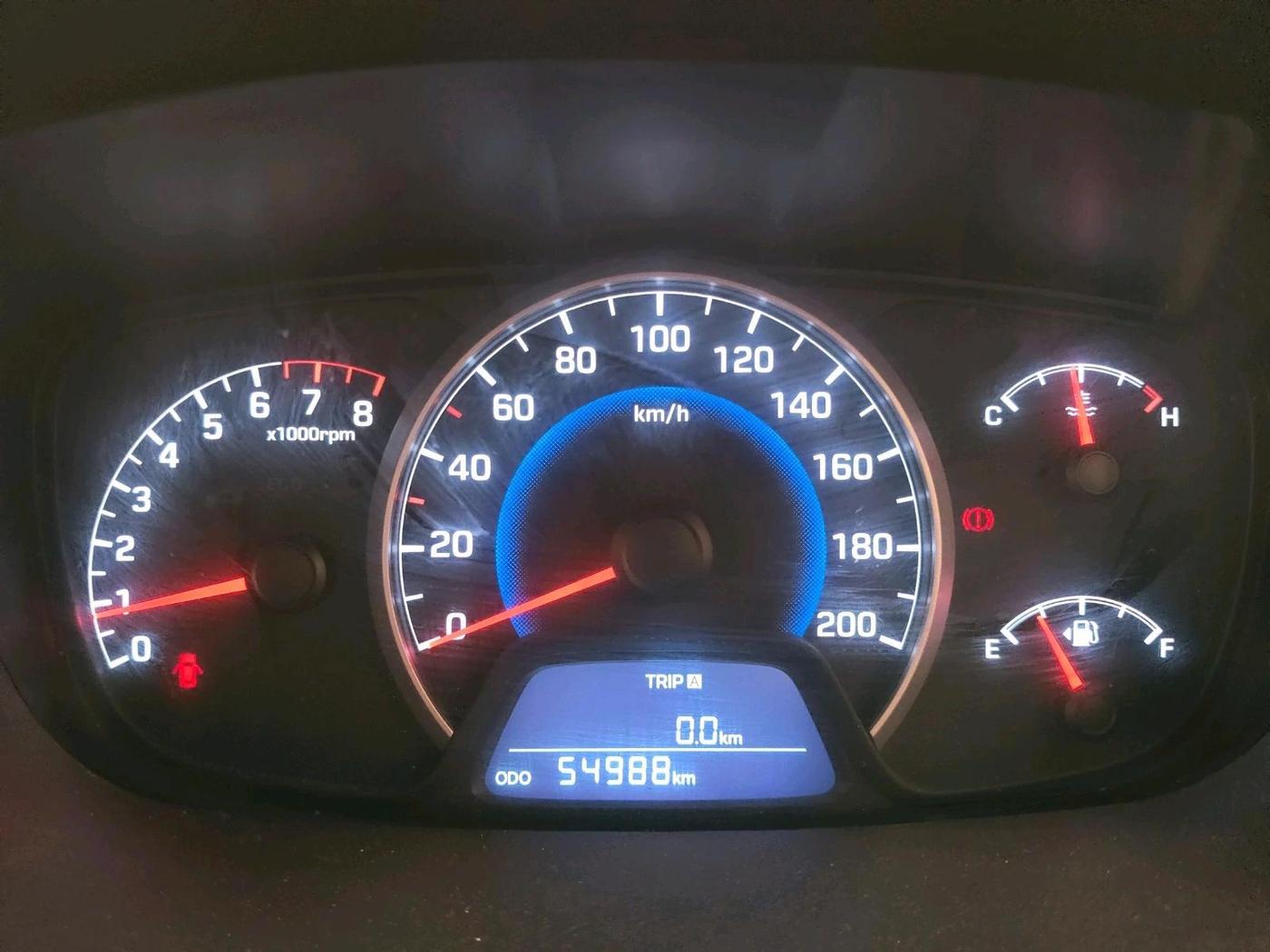 2013 Hyundai Grand i10 MAGNA 1.2 KAPPA VTVT, Petrol, Manual, 54,988 km, interior
