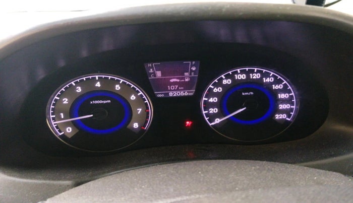 2012 Hyundai Verna FLUIDIC 1.6 VTVT SX, Petrol, Manual, 82,056 km, interior