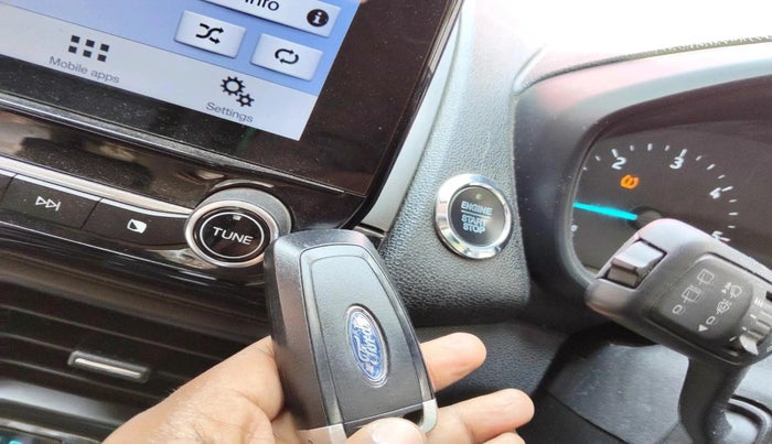 2018 Ford Ecosport TITANIUM 1.5L DIESEL, Diesel, Manual, 76,868 km, interior