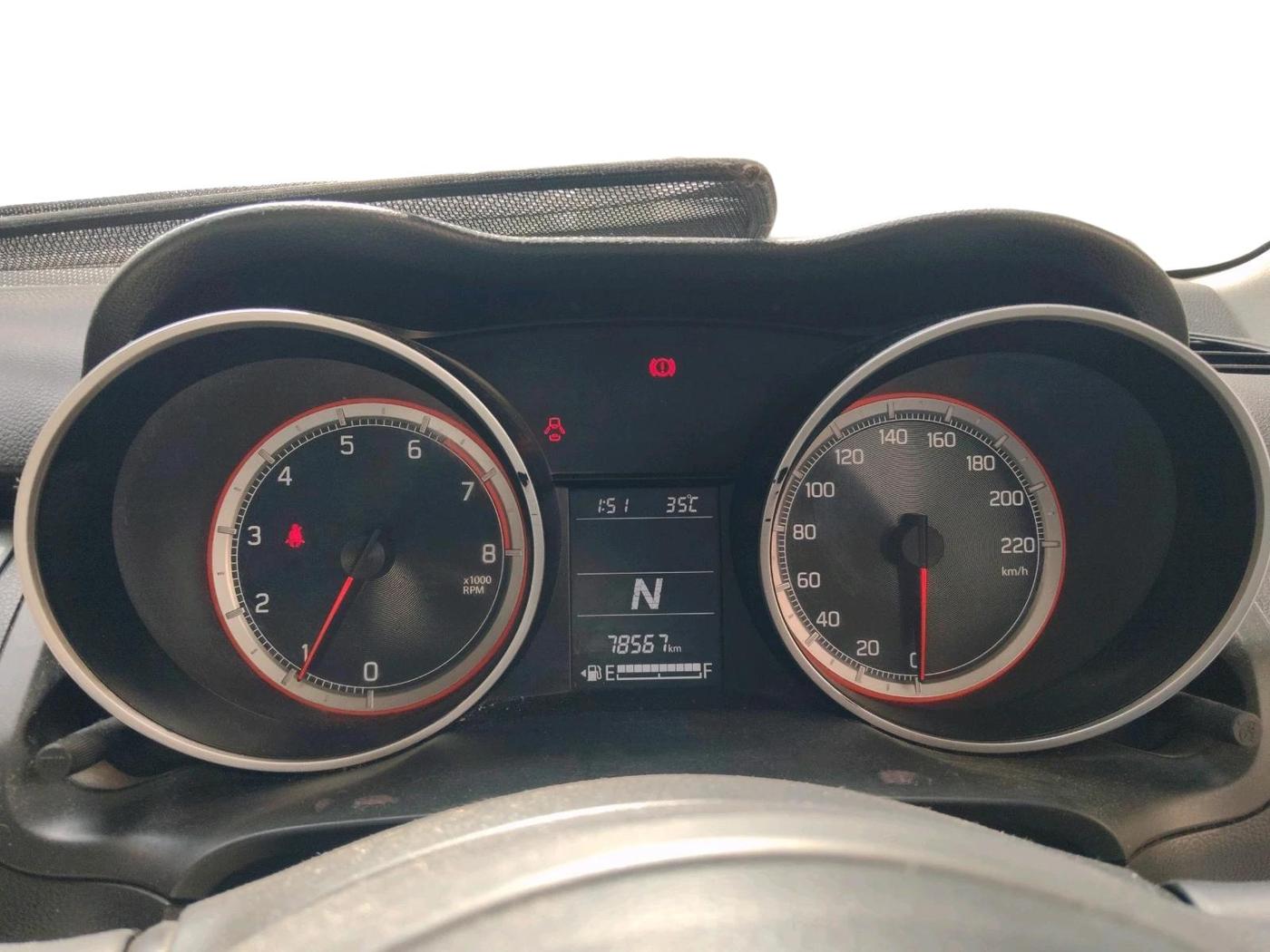2018 Maruti Swift VXI AMT, Petrol, Automatic, 78,567 km, interior
